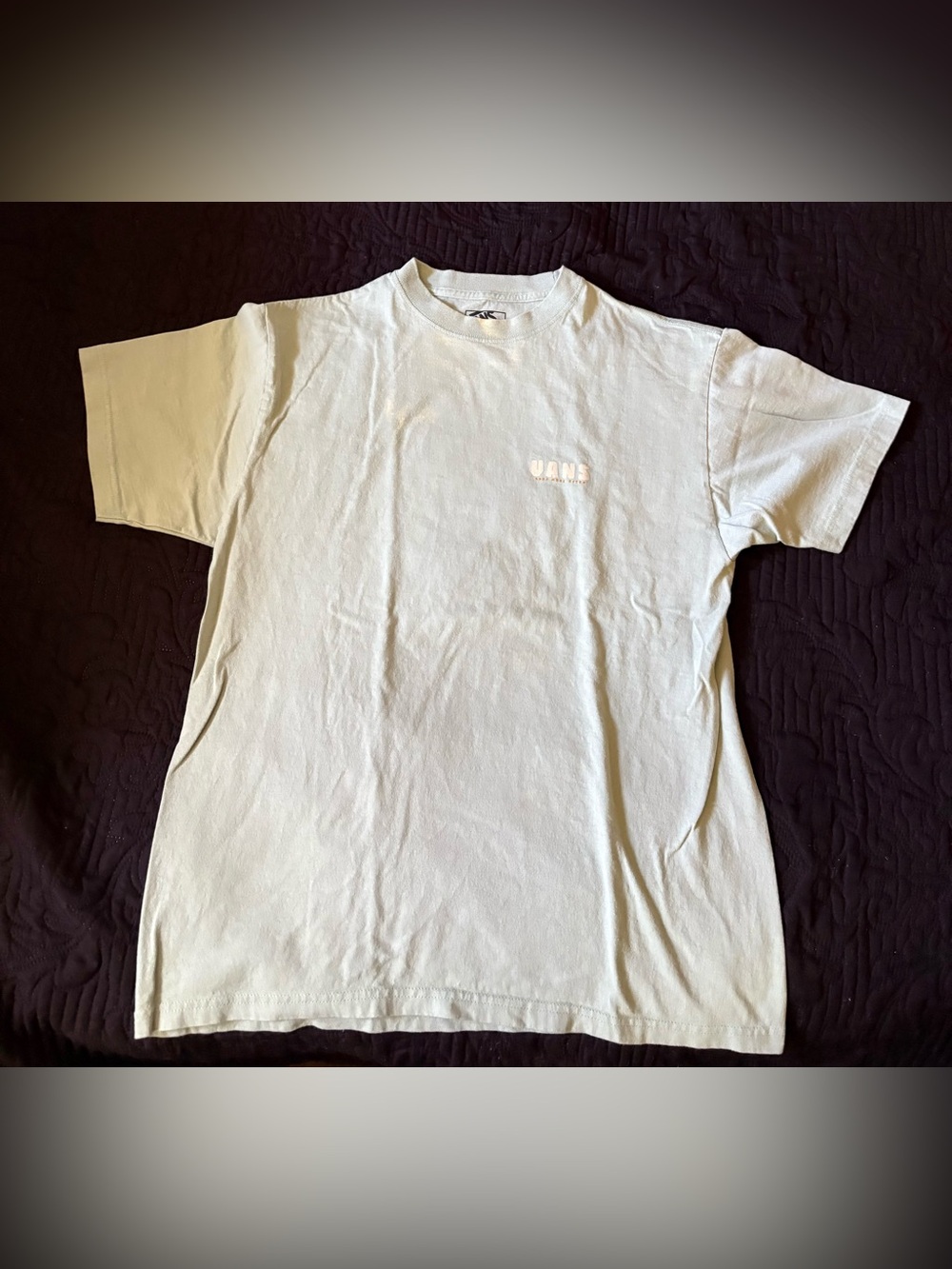Vans Light Sage Logo T-Shirt Size Youth Medium